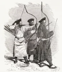 Chinesische Bogenschützen